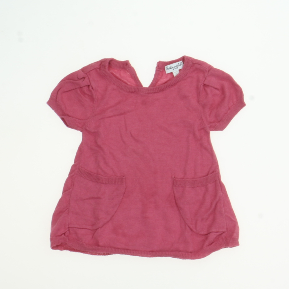 Splendid Girls Pink Sweater Dress size: 6-12 Months